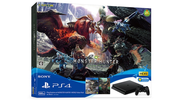 PS4廉價版《魔物獵人世界》8月推出，PS4新同捆機日本限定發售| 4Gamers